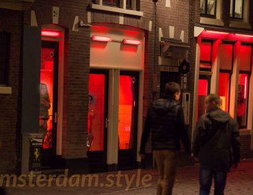 Red Light District storefronts